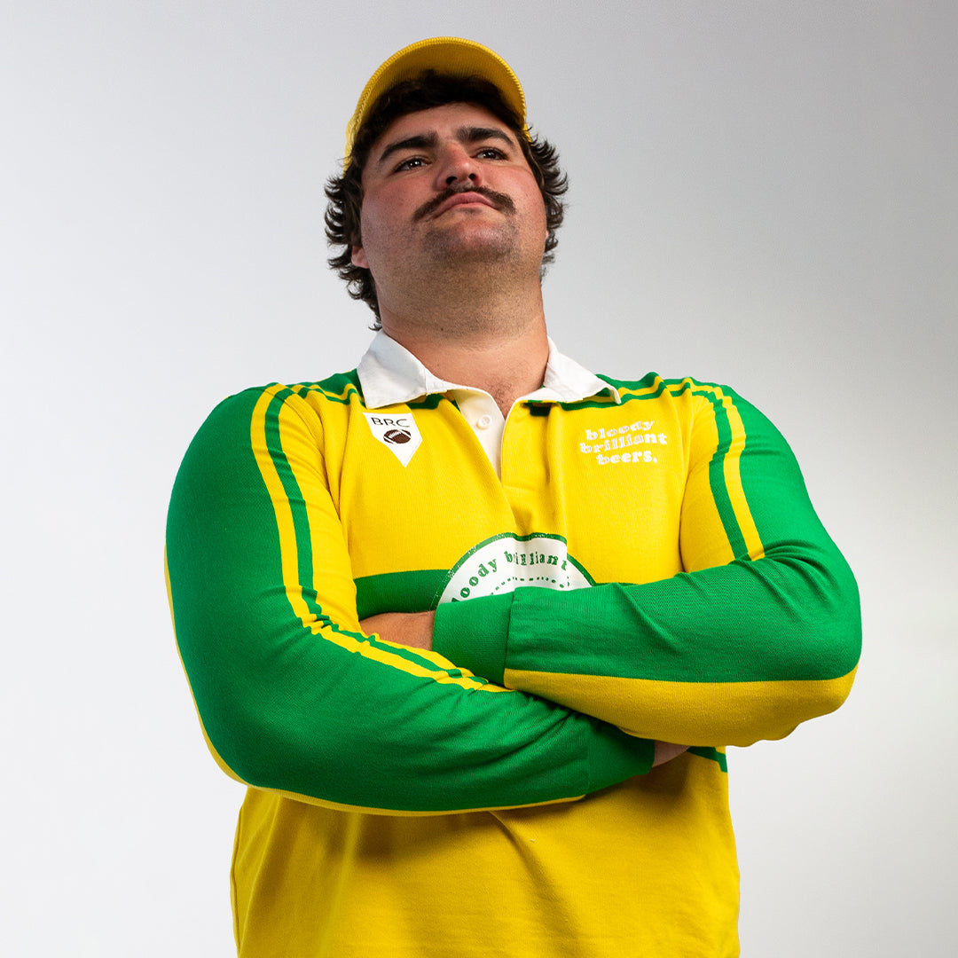 Green & Gold Rugby Jersey