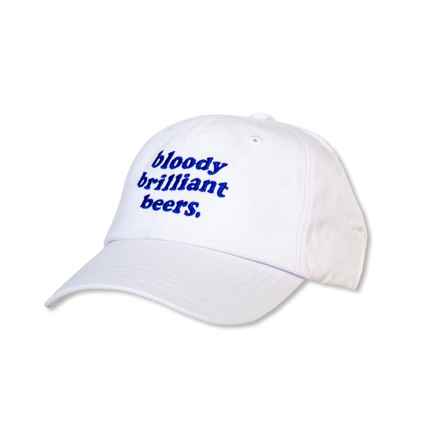 Blue Staple Dad Hat