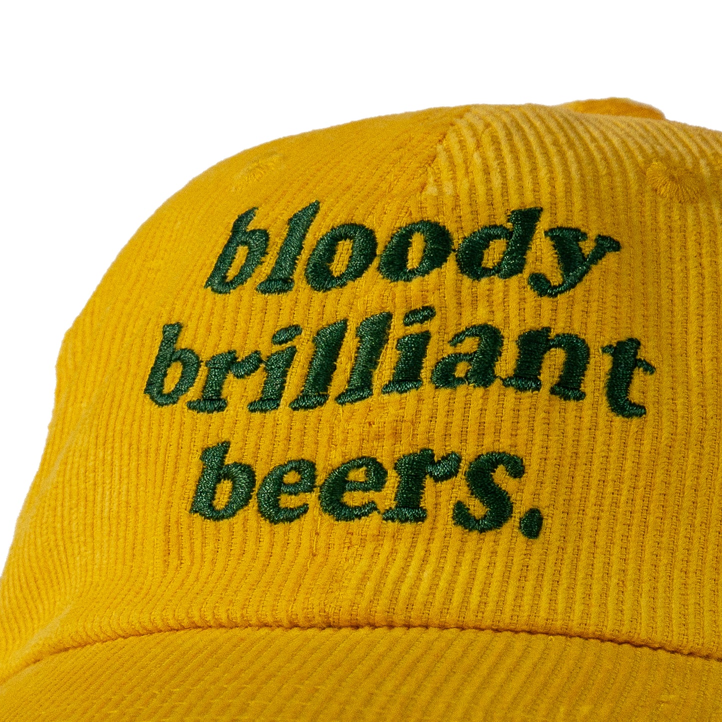 Green & Gold Cord Hat